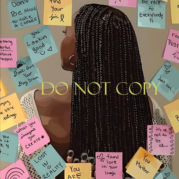 Motivational Quote, Inspirational Wall Art, Positive Affirmations Poster - Picture 2 of 5